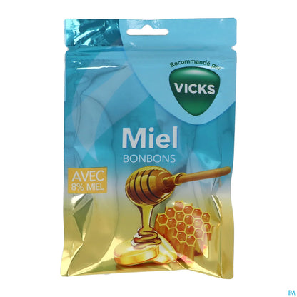 Bonbons Miel et Menthol 72g Gorge Sèche Dès 6 Ans