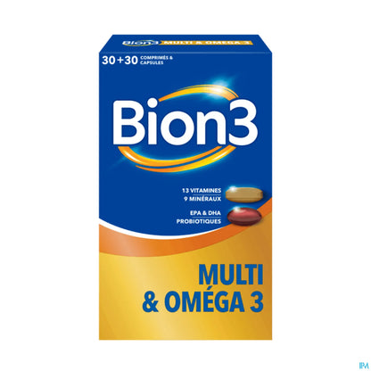 Multivitaminico e Omega 3 - 60 Capsule