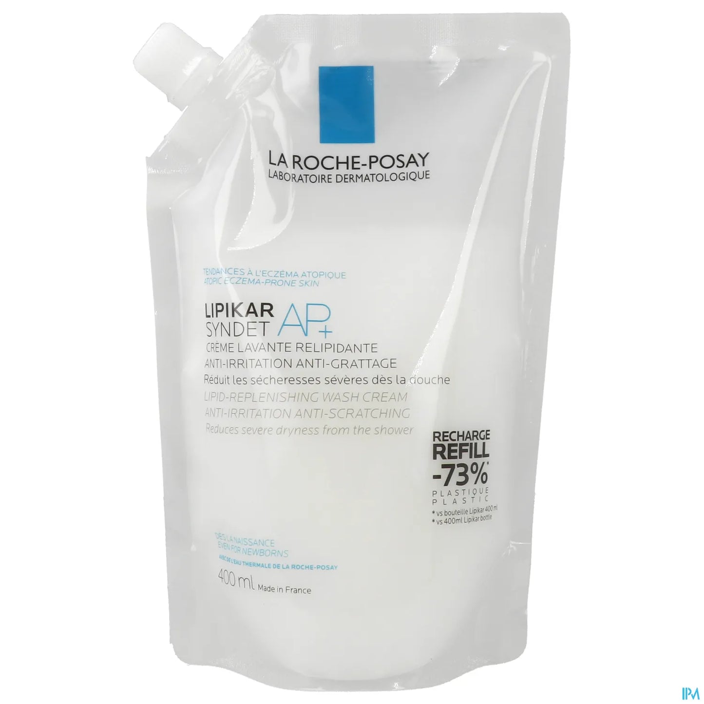 Lipikar Syndet AP+ Recharge Crème Lavante 400 Ml