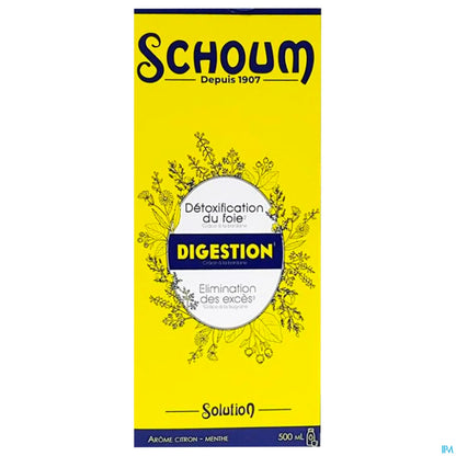 3 Chênes Schoum Digestion Solution Buvable Flacon 500ml