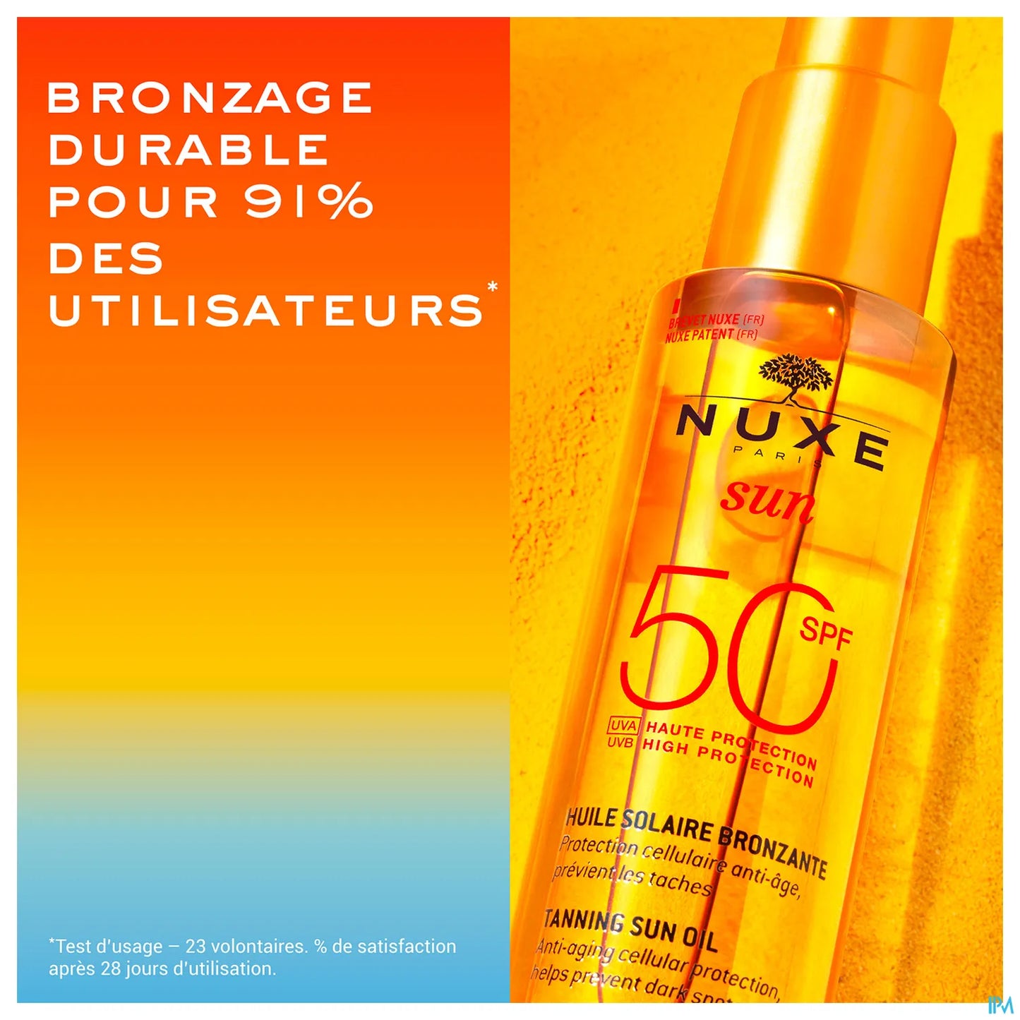 Sun Huile Bronzante Haute Protection SPF50 150ml