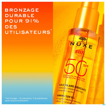 Sun Huile Bronzante Haute Protection SPF50 150ml