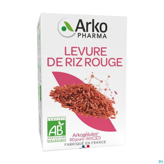 Arkogelules Organic Red Yeast Rice 60 Capsules