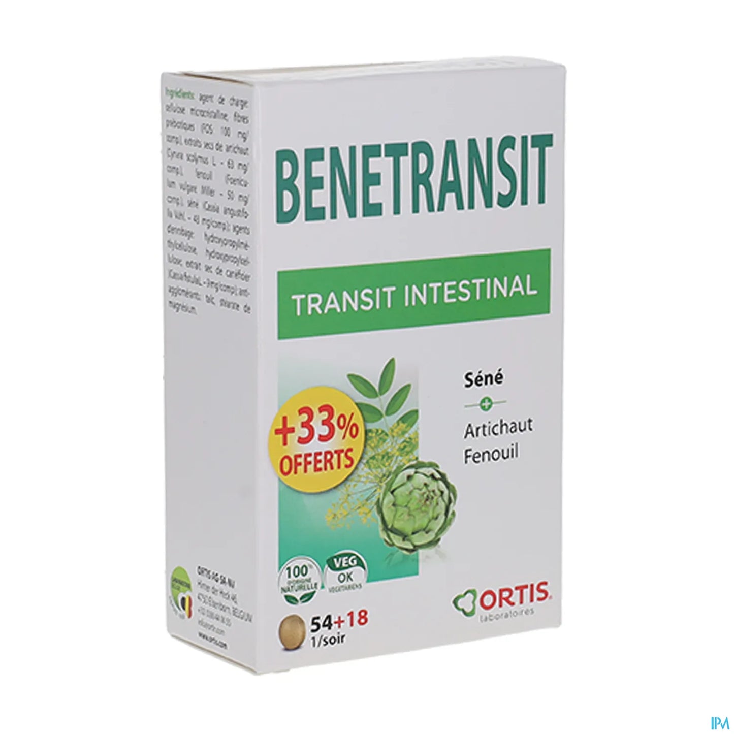 Bénétransit Comprimés 72 unités
