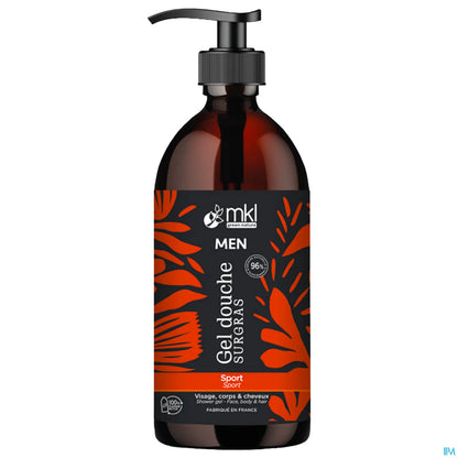 Green Nature Men Sport Surgras Gel doccia 1L