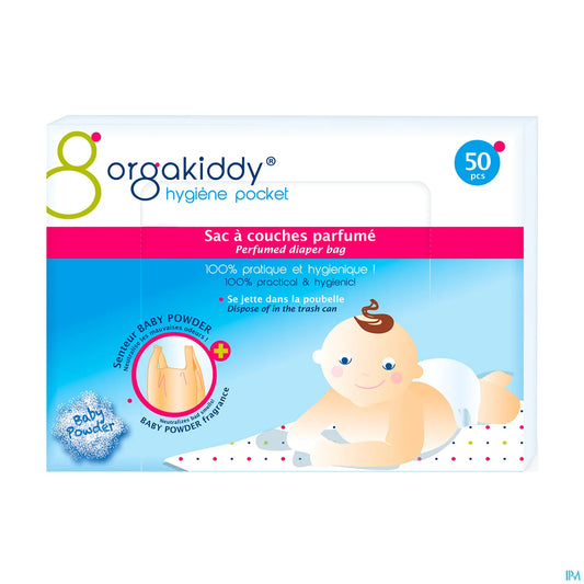 Scented Baby Talc Diaper Bag 50 Units