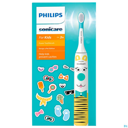 Philips Sonicare For Kids HX3601/01 Brosse à Dents Électrique Avec Stickers Dès 3 Ans