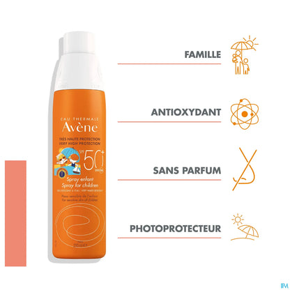 Spray Très Haute Protection Enfants SPF50 200mL