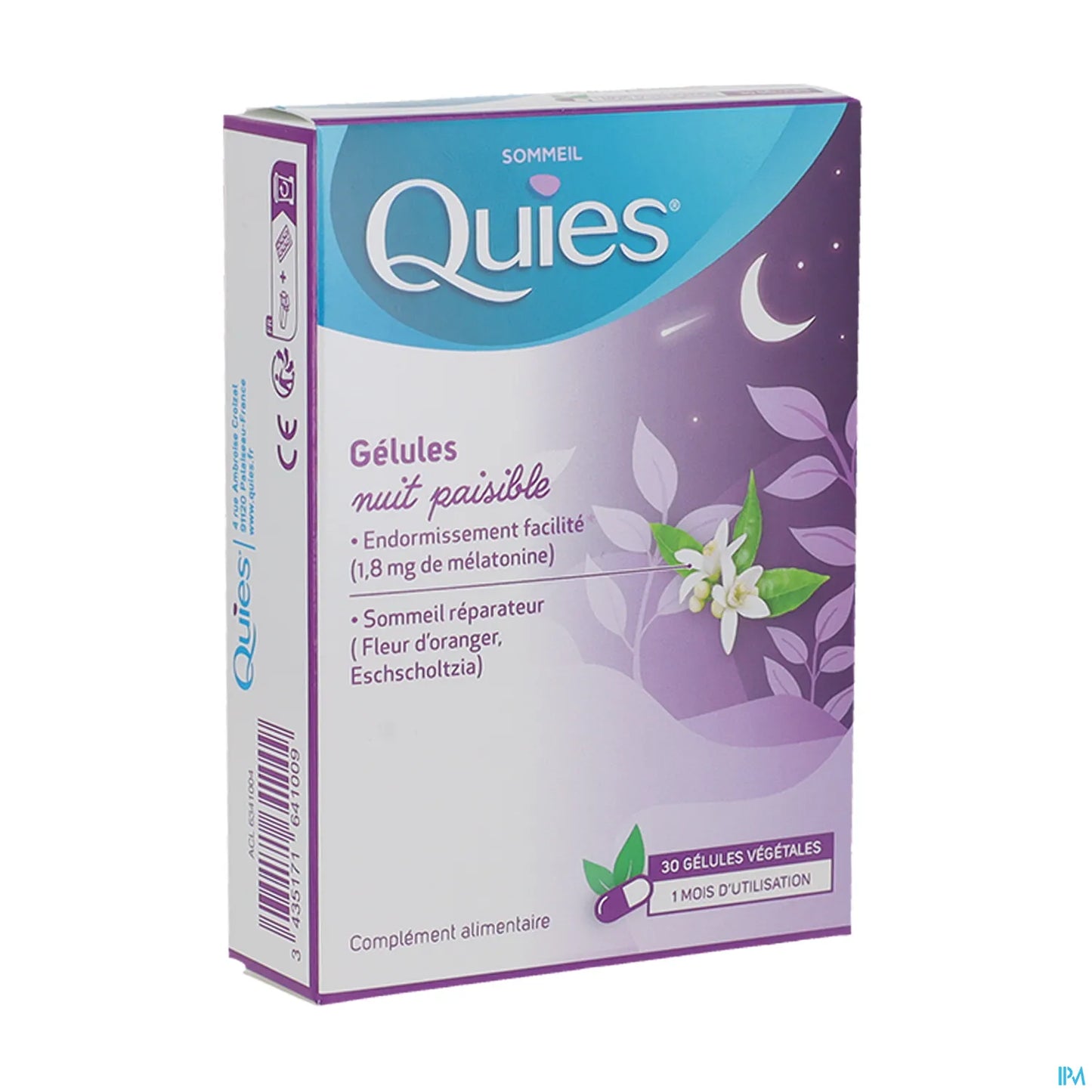 Gélules Nuit Paisible 30 Gélules