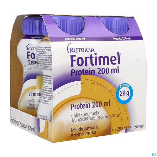 Fortimel Protein 2,4 kcal Moka 4 x 200 mL