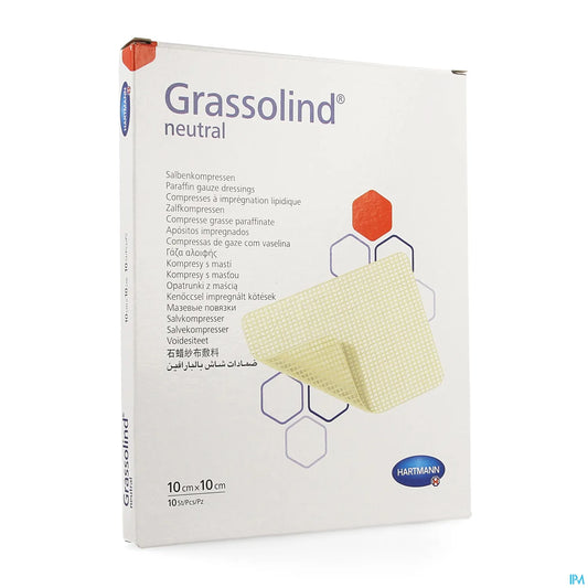 Grassolind Neutral 10 x 10 cm Boîte de 10