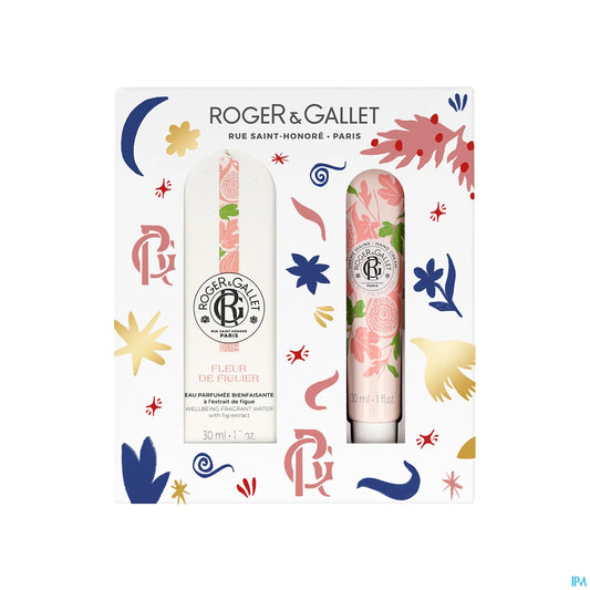 Coffret Fleur de Figuier Eau Parfumée 30ml et Crème Mains
