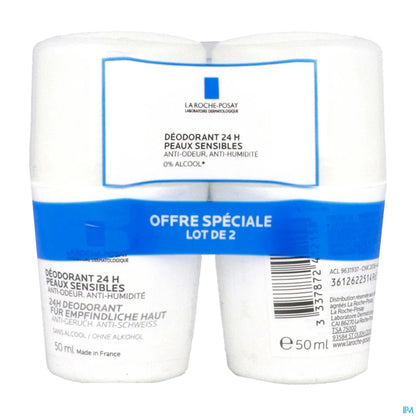 Déodorant Physiologique 24H 2 Billes 50ml