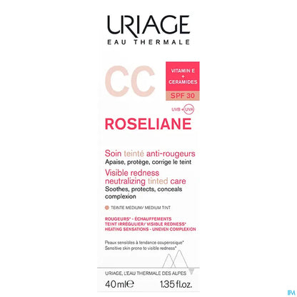 Roséliane CC Crème Anti-Rougeurs SPF30 40ml