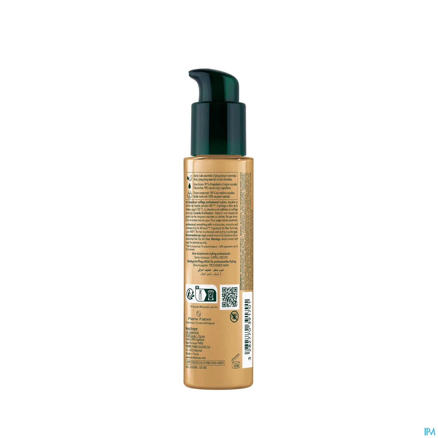 Sublime Karité Lait Disciplinant Coiffant Professionnel 100ml