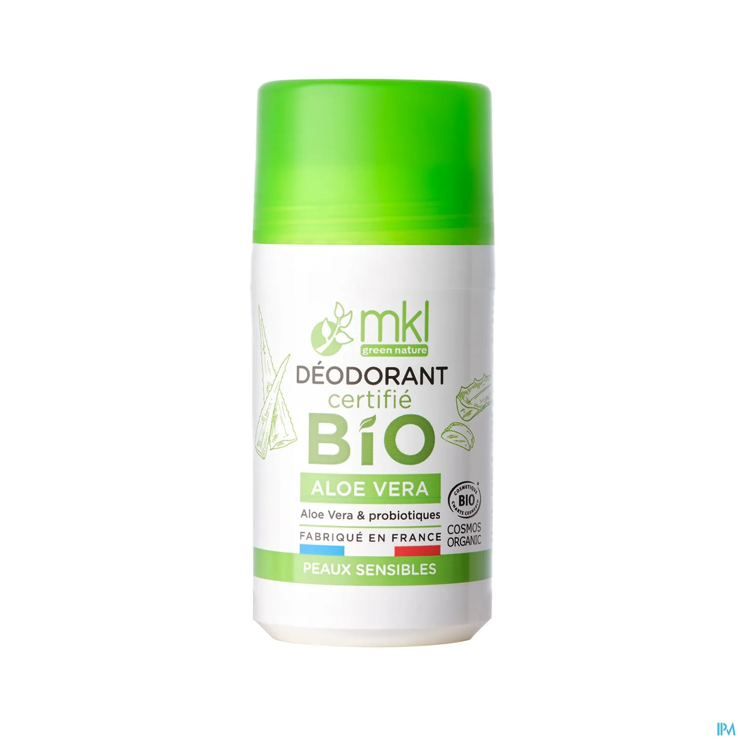 Green Nature Organic Aloe Vera Roll-On Deodorant 50ml