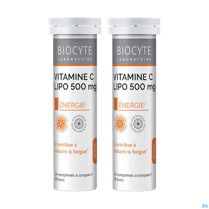 Vitamine C Lipo à Croquer 500mg 28 Comprimés