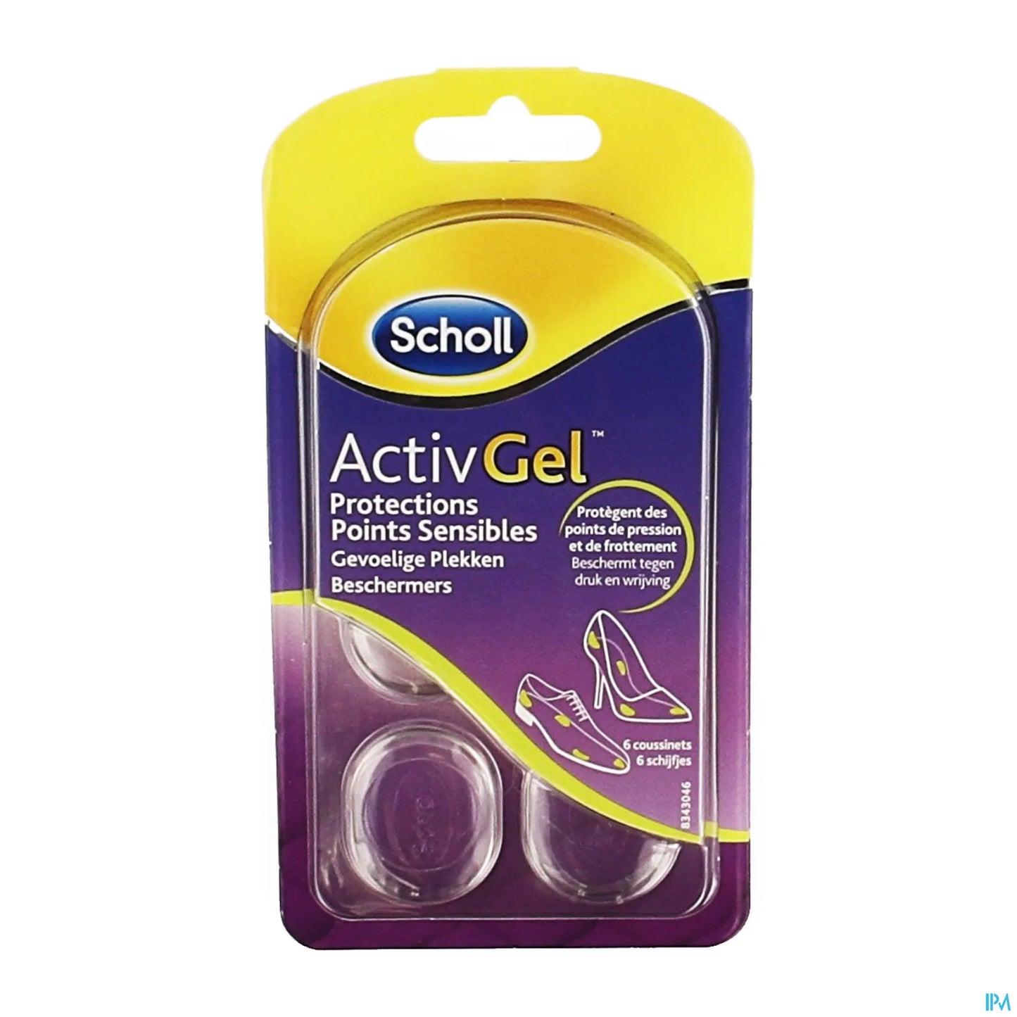 Coussinets ActivGel Points Sensibles boîte de 6