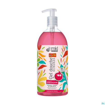Green Nature Gel Douche Kids 1L Grenadine