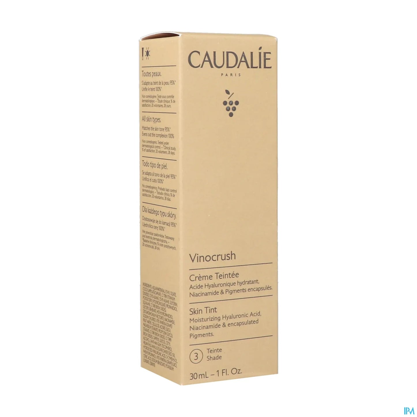 Vinocrush Crème Teintée Tone 3 30ml