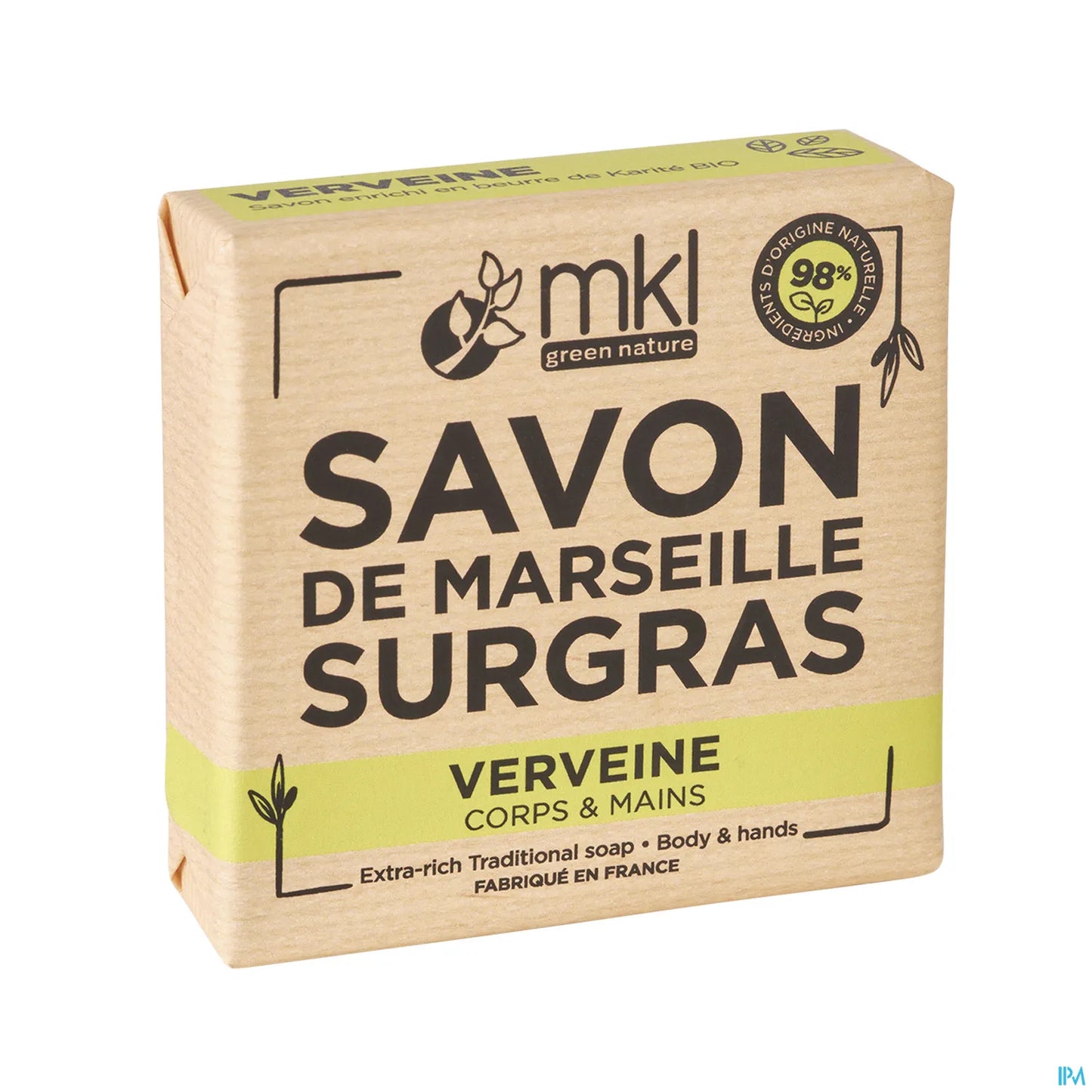 Green Nature Savon de Marseille Verveine 100g