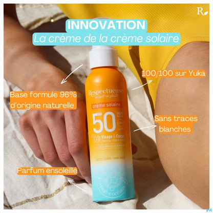 Face &amp; Body Sun Cream SPF50 100ML