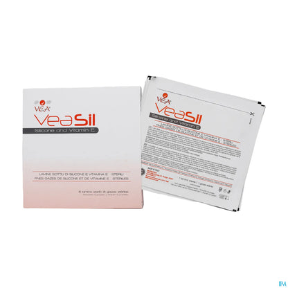 Tulle Gaze Silicone 8 Unités