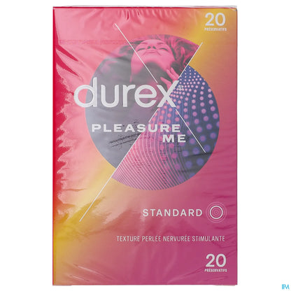 Pleasure Me 20 Préservatifs Lubrifiés Ultra Perlés