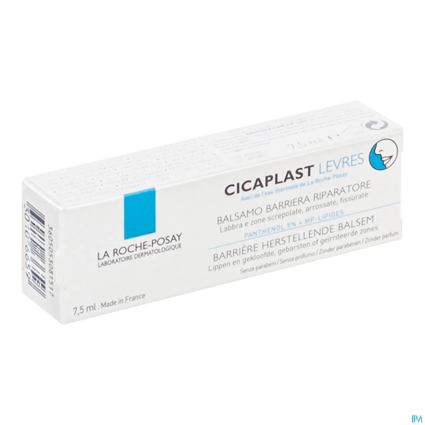 Cicaplast Lips Repairing Barrier Lab Balm 7.5ml
