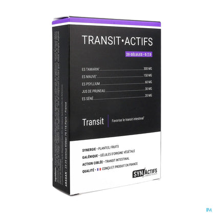 Synactifs Transit Actifs 20 Gélules