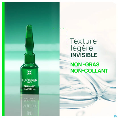 Triphasic Traitement 2 En 1 Antichute Réactionnelle 12 Ampoules 5 Ml