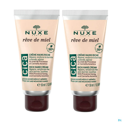 Rêve de Miel Cica Crème Mains Duplo 2x50ml