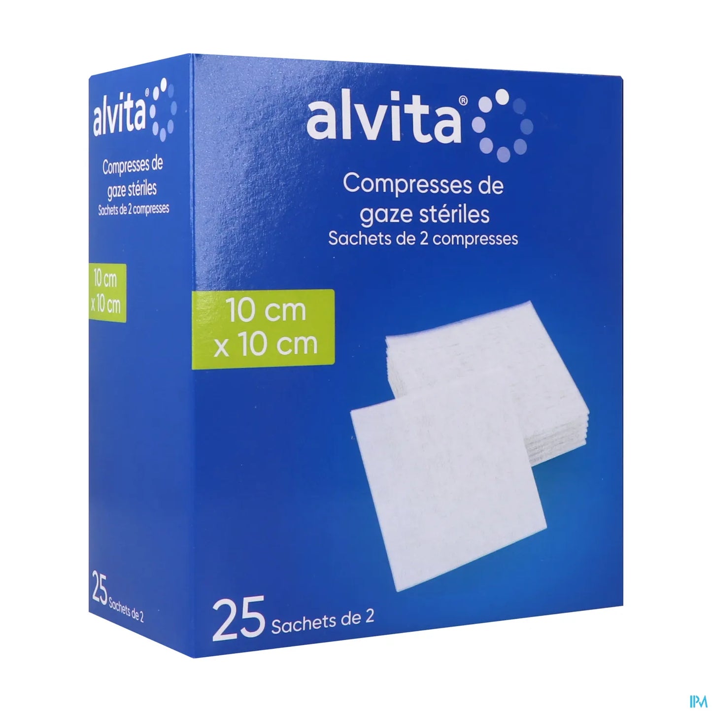 Compresse di garza sterile 10x10cm 25 buste da 2
