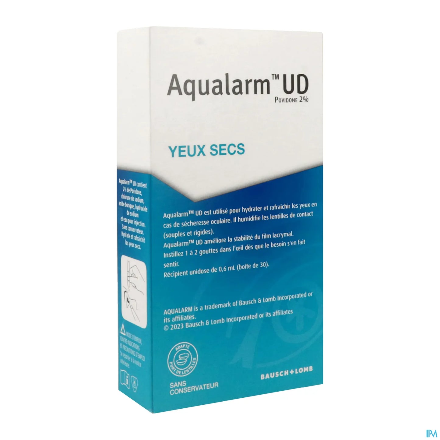 Aqualarm UD Yeux Secs 30 Unidoses