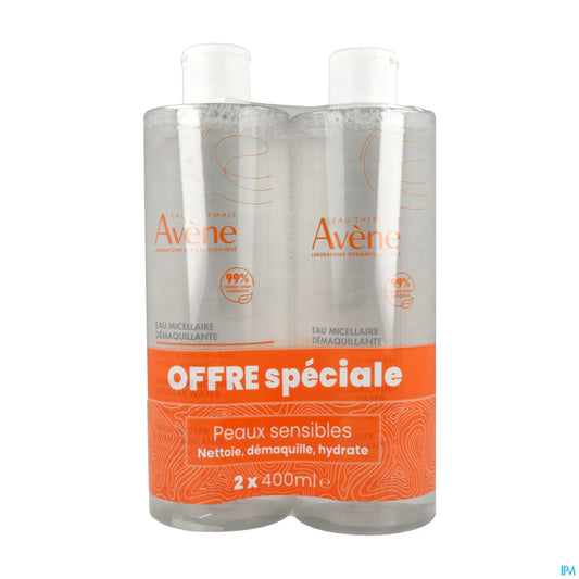 Lotion Micellaire Nettoyante Lot 2x400ml