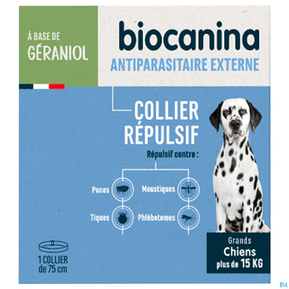 Collare repellente per cani oltre 15 kg 75 cm