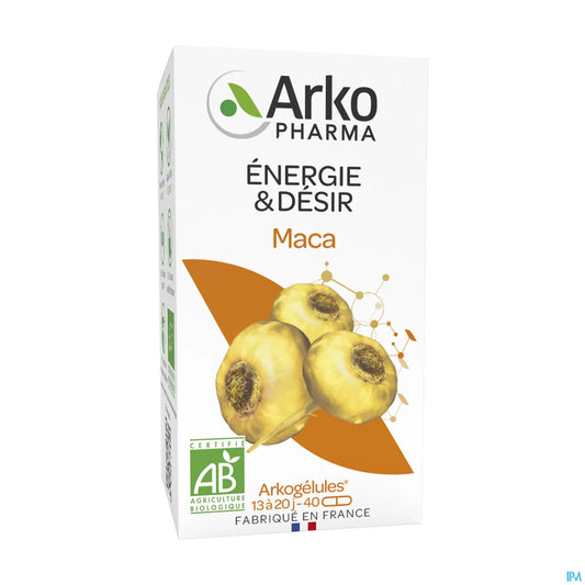 Organic Maca 40 Capsules