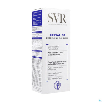 XERIAL 50 Extreme Crème Pieds Anti-Callosités 50ml