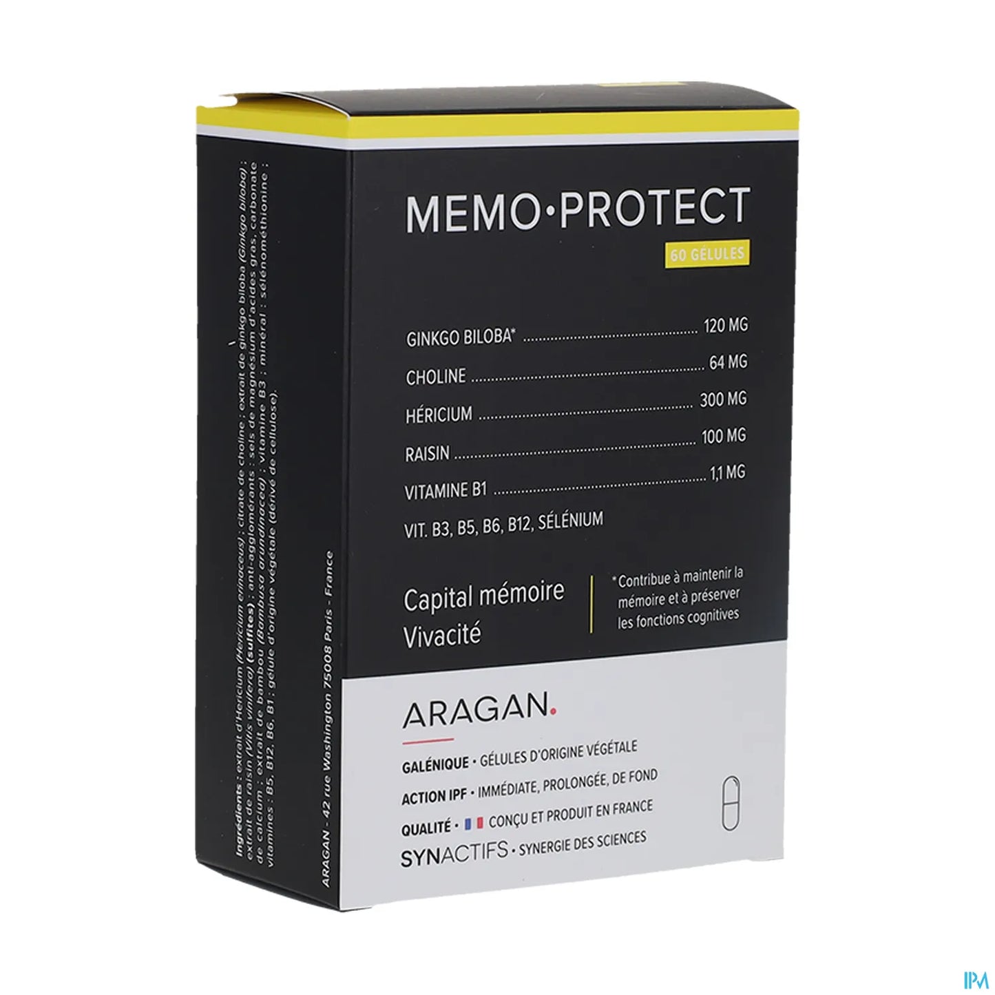 Synactifs MemoProtect Gélules 60 Unités