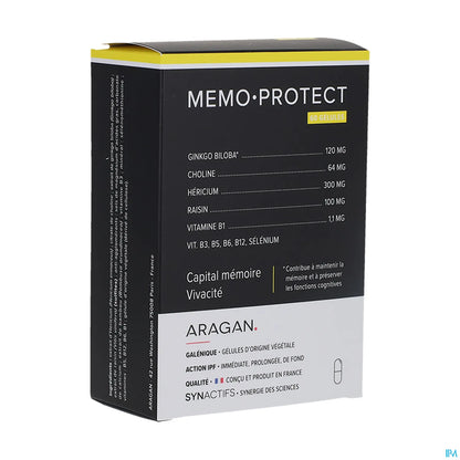 Synactifs MemoProtect Gélules 60 Unités