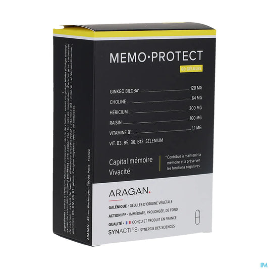 Synactifs MemoProtect Gélules 60 Unités