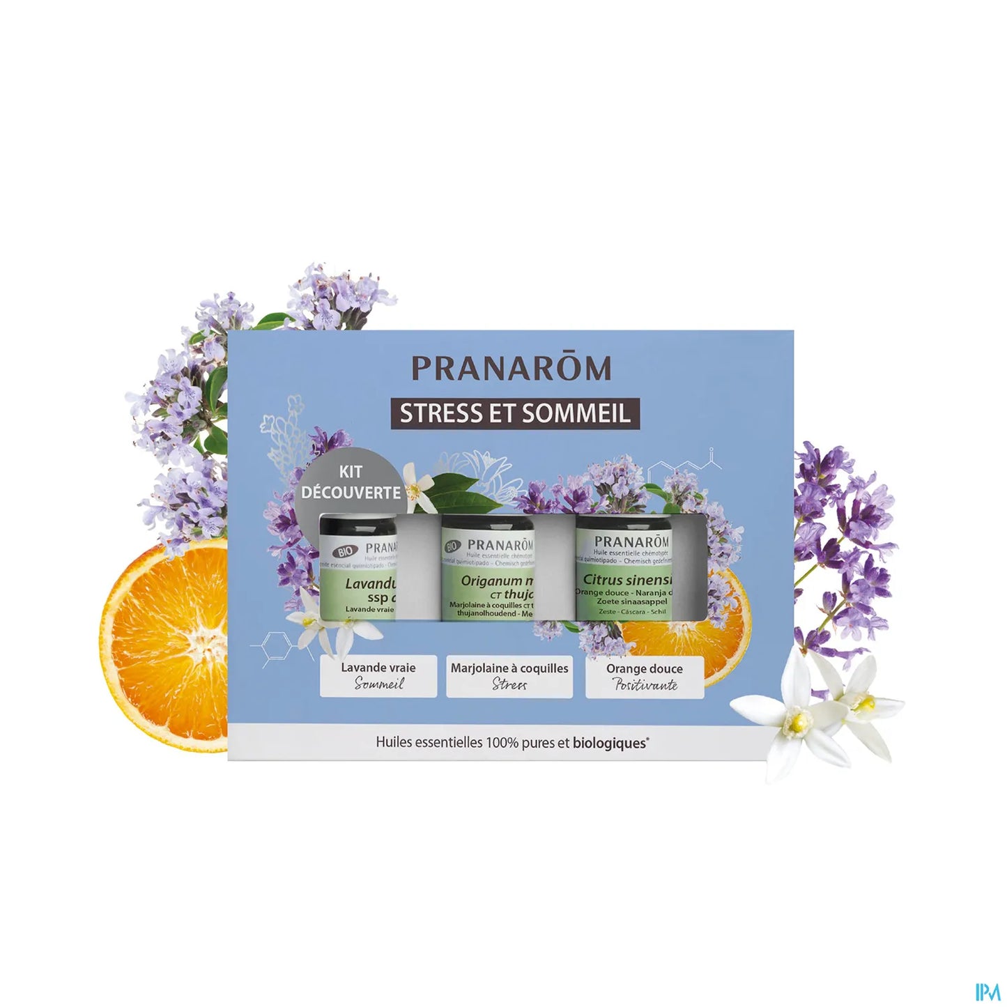 Coffret Huiles Essentielles Calmantes 3 x 5 mL