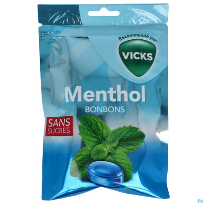 Bonbons Menthol Sans Sucre 72g
