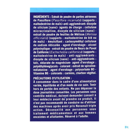 Sanofi Novanuit Triple Action Grand Format 60 Comprimés