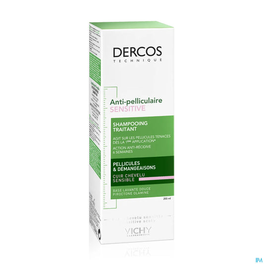 Dercos Shampooing Anti-Pelliculaire Sensitive 200ml