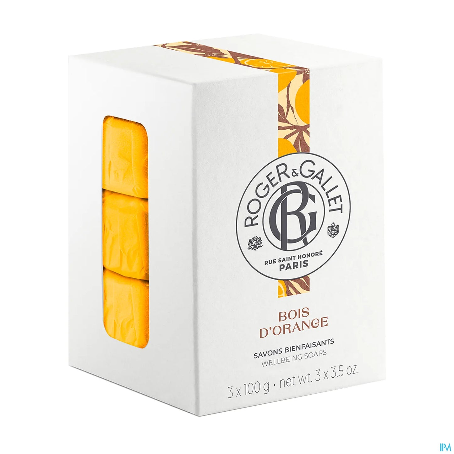 Savons Bois d'Orange 3 x 100 g