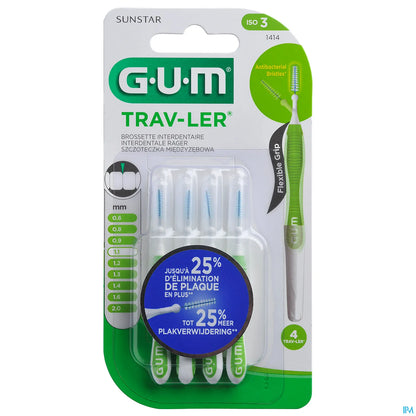 Brossettes Interdentaires Trav-Ler 1.1mm x4