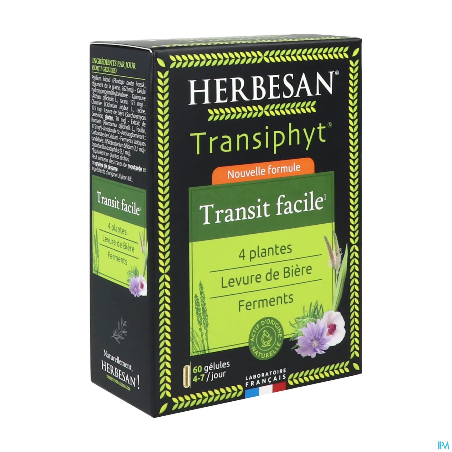 Transiphyt 60 Capsules Intestinal Transit
