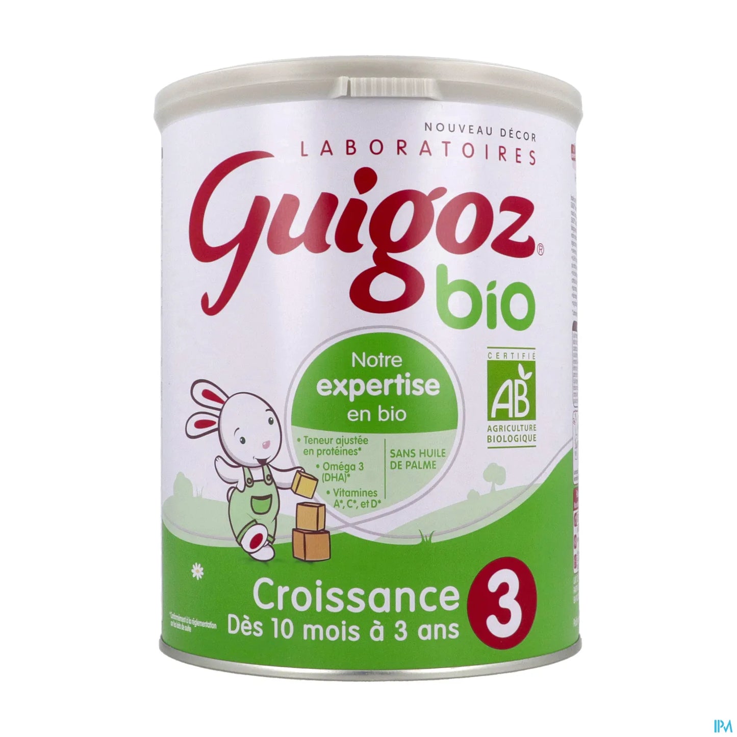 Nestlé Guigoz Bio Croissance 3 Lait en Poudre 800g