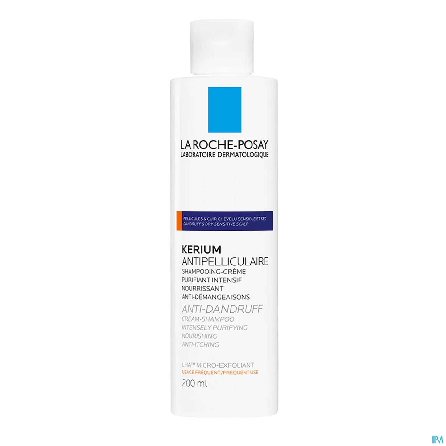 Kerium Shampoo Crema Antiforfora per Cuoio Capelluto Secco 200ml